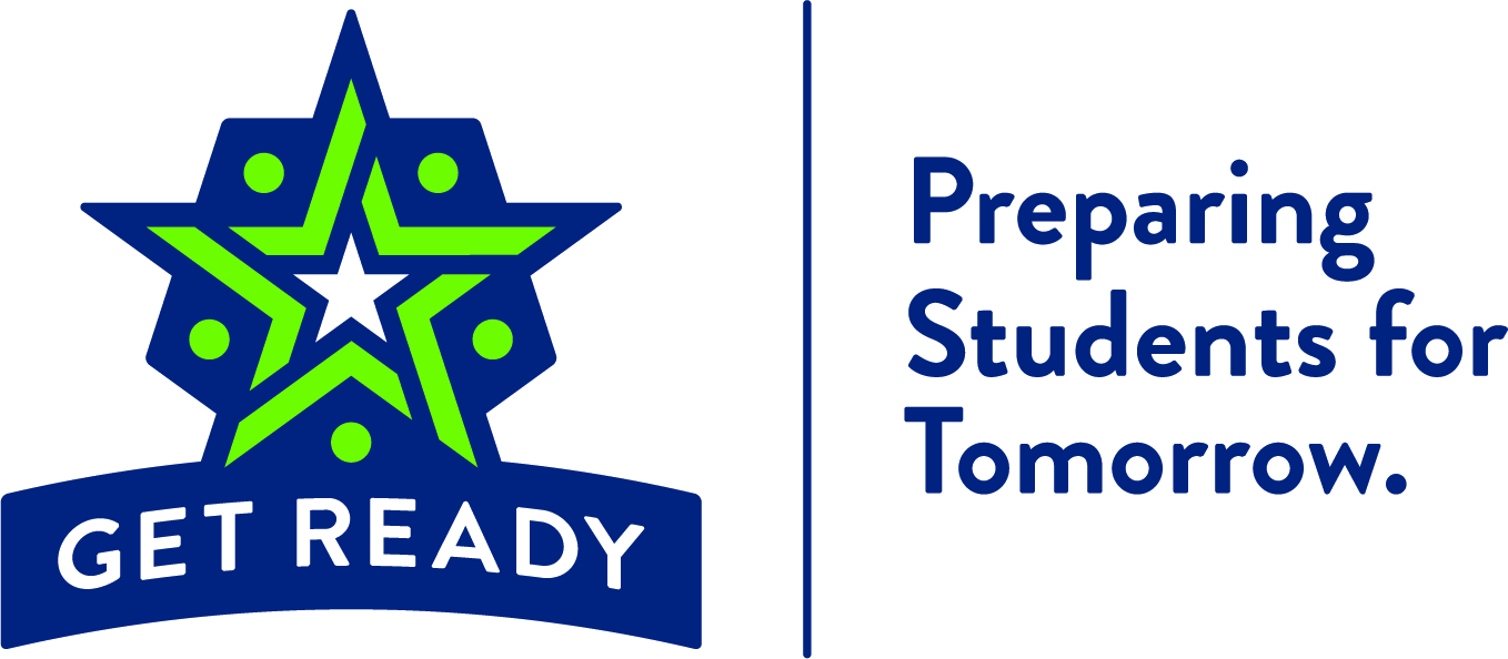 Logo: Get Ready, Preparing Students for Tomorrow