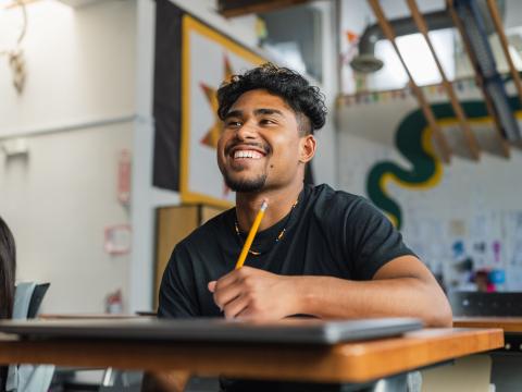 Indigenous Male Student